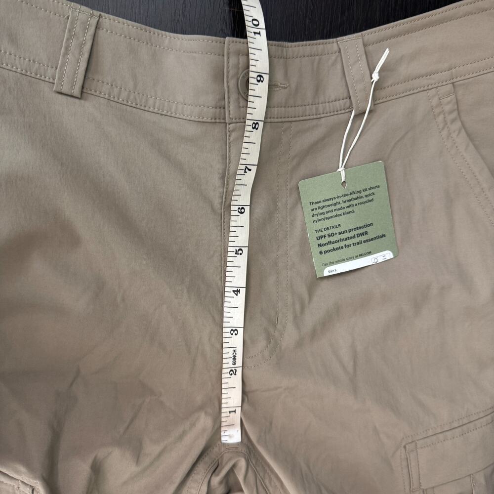 REI Shorts Mens 32 Sahara Cargo Camp Hike UPF 50 Lightweight Outdoor Camping NEW - Picture 8 of 10